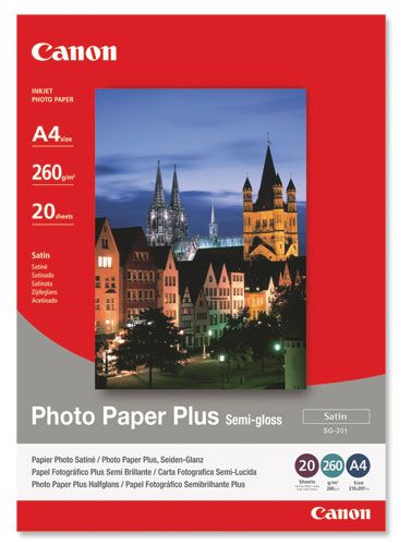 Canon 1686B021 SG-201 Photo Paper Plus semi-gloss A4 fotópapír Canon 1686B021 SG-201 Photo Paper Plus semi-gloss A4 fotópapír