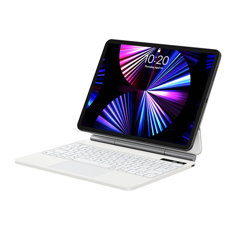 Keyboard Case Pro Baseus Brilliance for iPad 12.9" (2018/2020/2021) (white) Keyboard Case Pro Baseus Brilliance for iPad 12.9" (2018/2020/2021) (white)