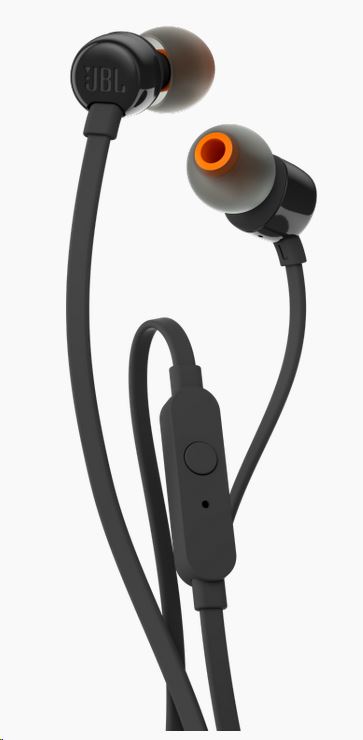 JBL T110 In-Ear fülhallgató fekete (T110BLK) JBL T110 In-Ear fülhallgató fekete (T110BLK)