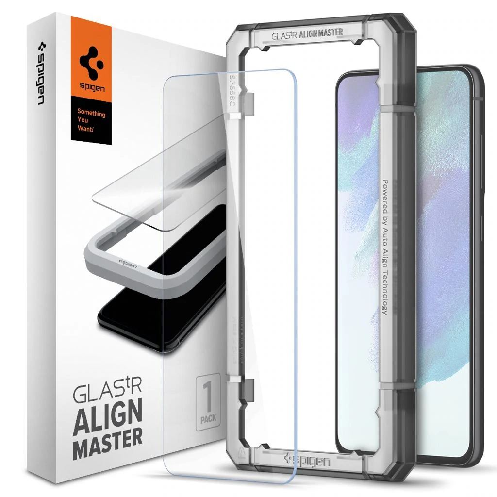 Spigen AlignMaster GLAS.tR Samsung Galaxy S21 FE edzett üveg kijelzővédő fólia (AGL03088) Spigen AlignMaster GLAS.tR Samsung Galaxy S21 FE edzett üveg kijelzővédő fólia (AGL03088)