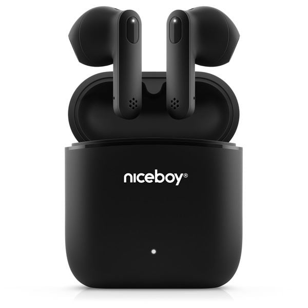 Niceboy HIVE Beans TWS Bluetooth fülhallgató fekete Niceboy HIVE Beans TWS Bluetooth fülhallgató fekete