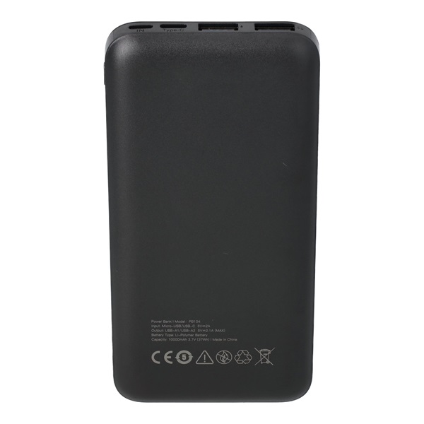 Avax PB104B LIGHTY 10000mAh PowerBank Fekete