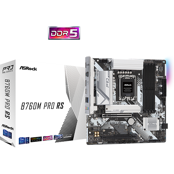 ASRock LGA1700 B760M PRO RS alaplap