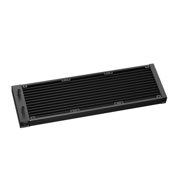 DeepCool CPU Water Cooler - MYSTIQUE 360 (max 21dB; max. 123,09 m3/h; 3x12cm, LED kijelző, fekete)