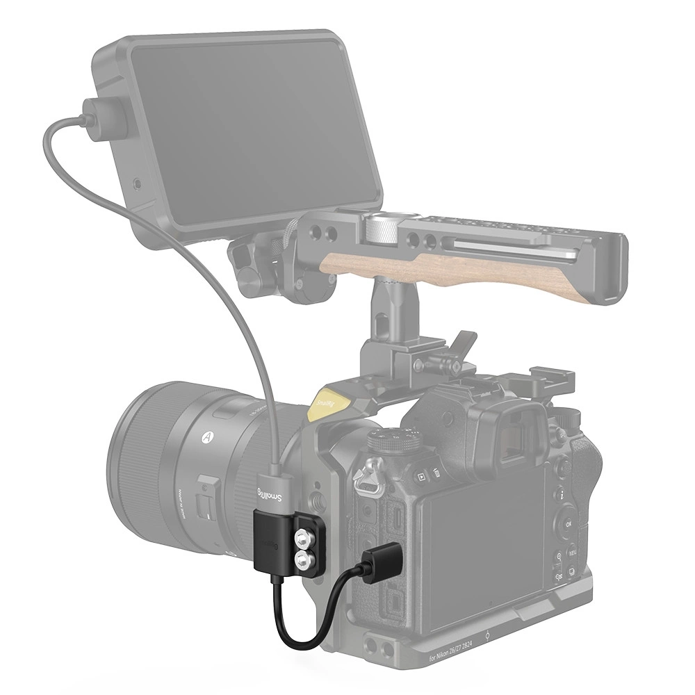SMALLRIG Ultra Slim 4K HDMI Adapter kábel C to A 