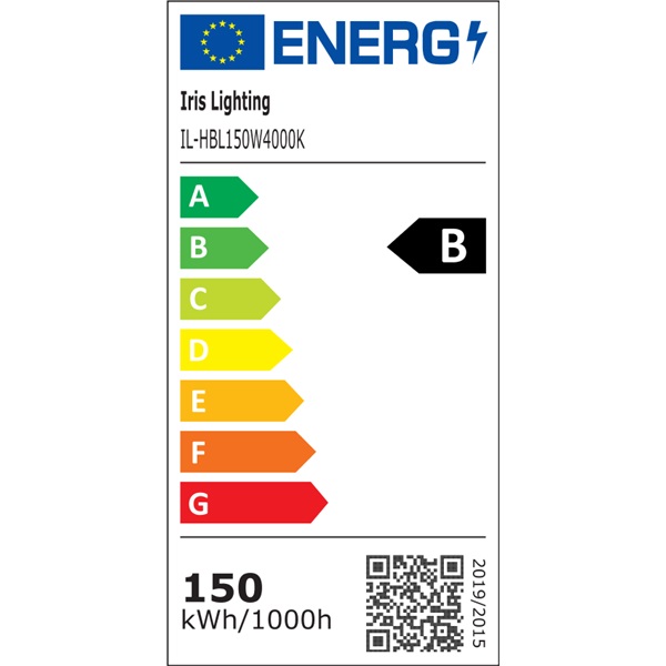 Iris Lighting UFO 150W/28500lm/SMD 2835 LED csarnokvilágító lámpa (IL-HBL150W4000K)