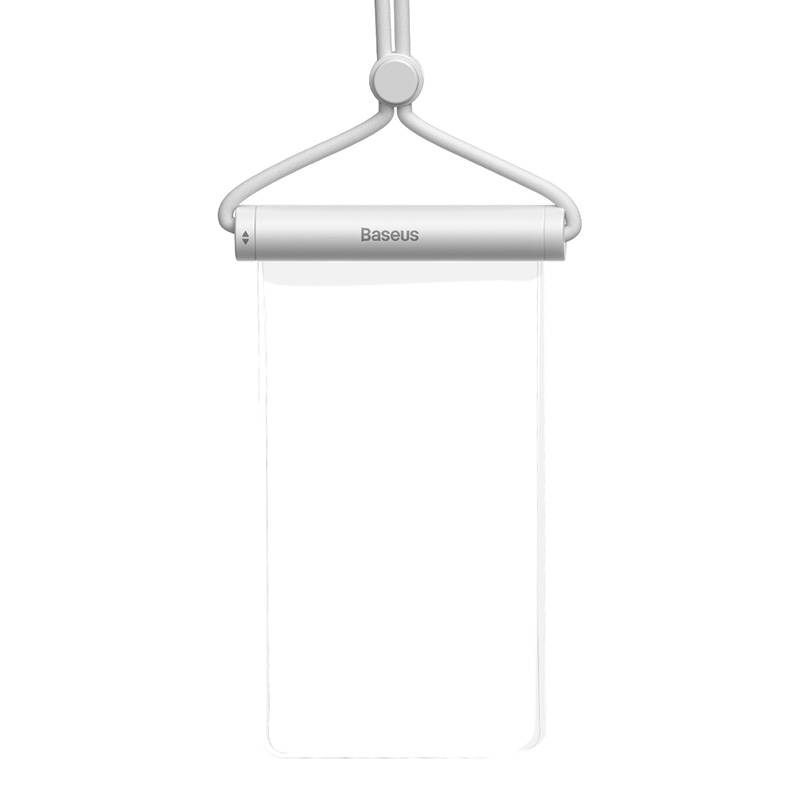 Waterproof phone case Baseus AquaGlide with Cylindrical Slide Lock (white) Waterproof phone case Baseus AquaGlide with Cylindrical Slide Lock (white)