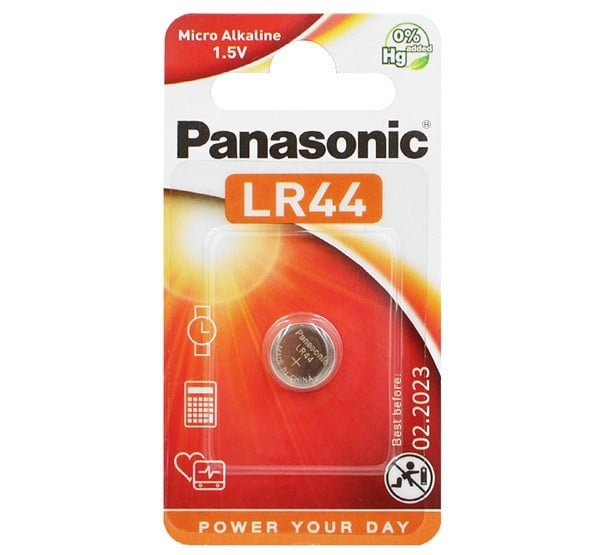 PANASONIC gombelem (LR44L/1BP, 1.5V, alkáli) 1db / csomag (LR44L-1BP-PAN / LR44EL61B) PANASONIC gombelem (LR44L/1BP, 1.5V, alkáli) 1db / csomag (LR44L-1BP-PAN / LR44EL61B)