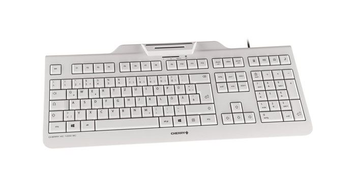 Cherry KC 1000 SC német billentyűzet szürke USB (JK-A0100DE-0) Cherry KC 1000 SC német billentyűzet szürke USB (JK-A0100DE-0)