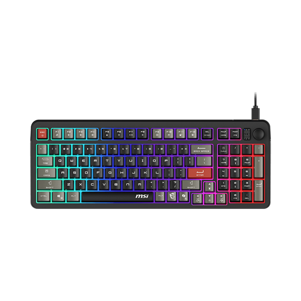 MSI ACCY FORGE GK110 Gaming membrane Keyboard HUN