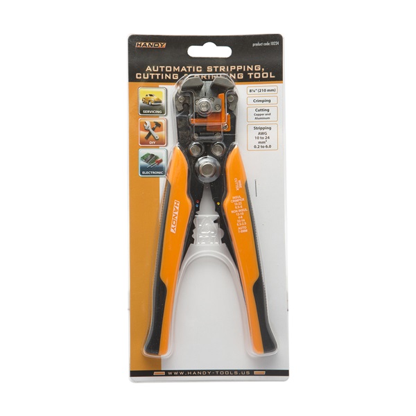 Handy kábelblankoló-, krimpelő- és vágófogó (10224) Handy kábelblankoló-, krimpelő- és vágófogó (10224)