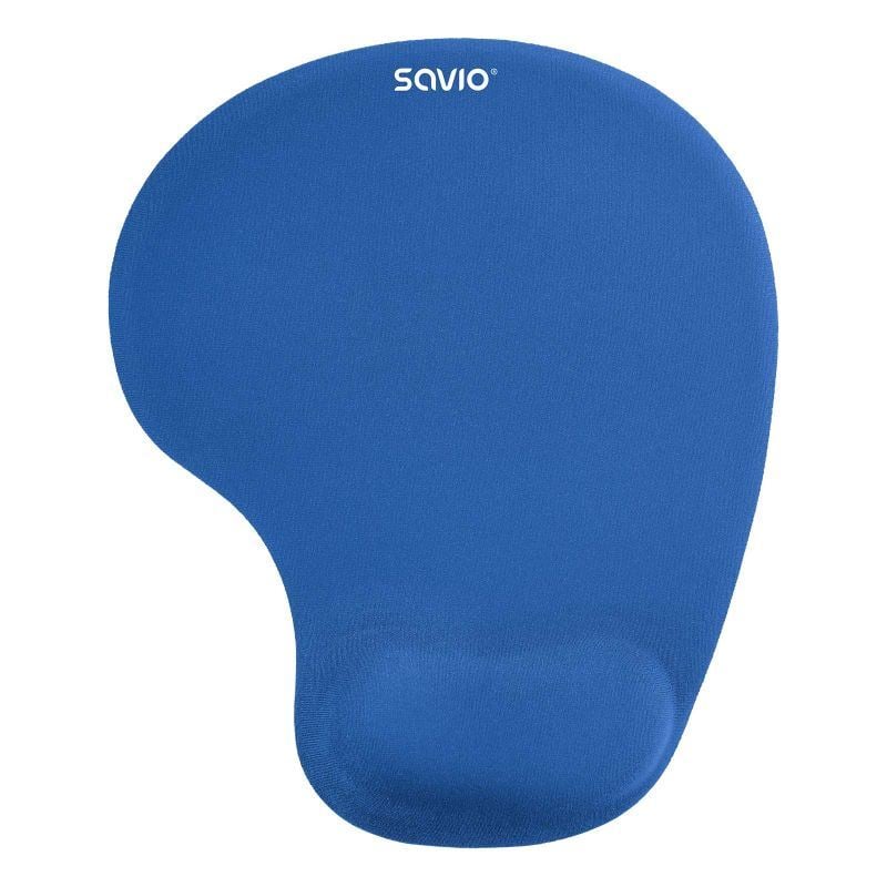 Savio MP-01BL zselés egérpad világoskék 