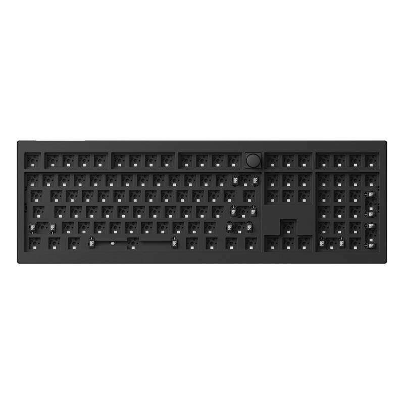 Keychron V6 Max RGB vezeték nélküli mechanikus billentyűzet kapcsolók nélkül - barebone (fekete) [V6M-Z4].