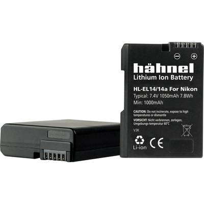 Kamera akku Hähnel Megfelelő eredeti akku EN-EL14, EN-EL14a 7.4 V 1050 mAh HL-EL14a