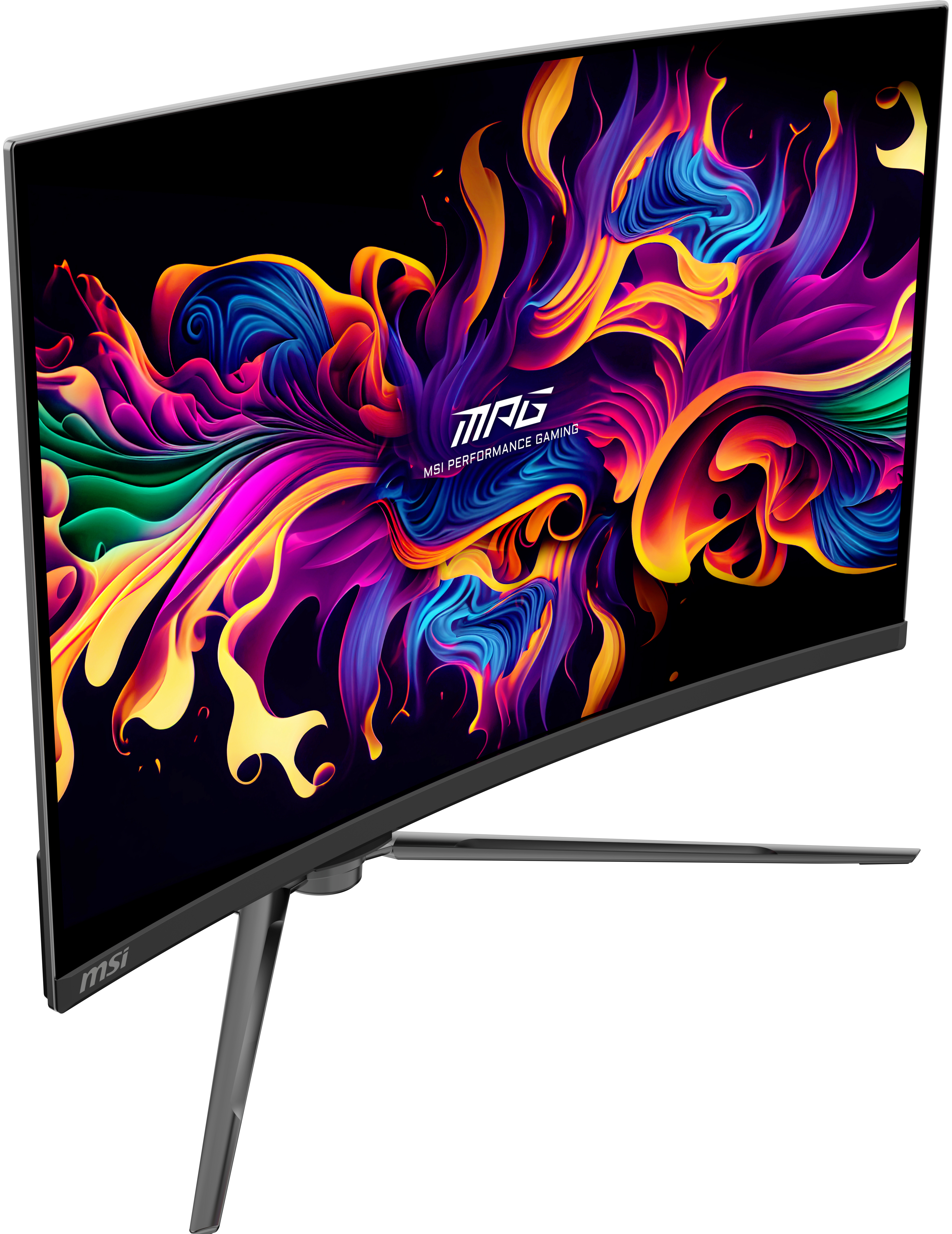 MSI  31,5" MPG 321CURX QD-OLED Monitor - 3840x2160, UHD, 240Hz, 0,03ms,  Ívelt, Gamer, Fekete
