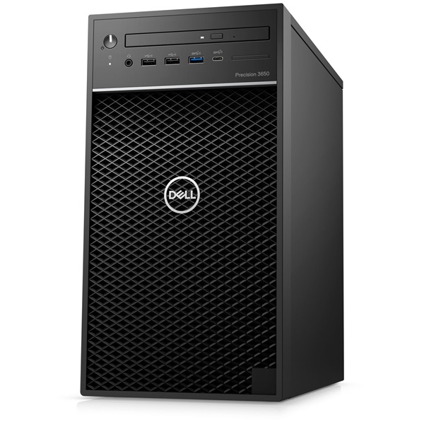 Dell Precision 3650 PC  i5-11500 16GB 1TB M.2 SSD 460W GOLD WIFI fekete asztali számítógép