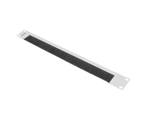 Lanberg 1U 19" kefés panel szürke (AK-1103-S)