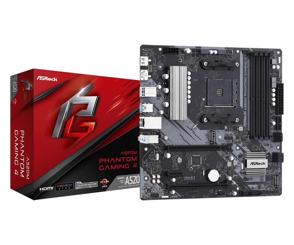 ASRock A520M Phantom Gaming 4 alaplap