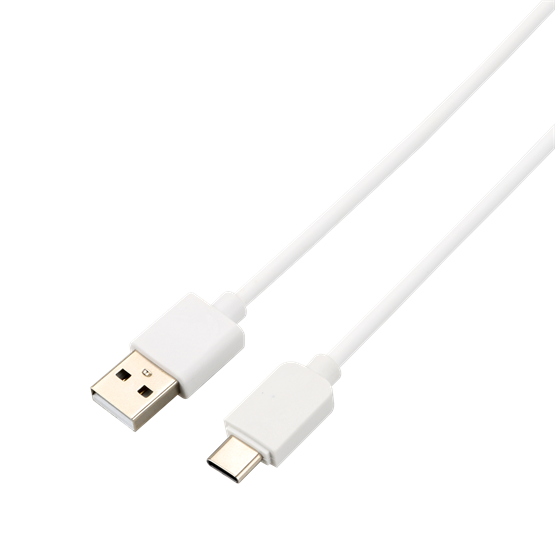 AVAX CB123W PURE USB A-Type C kábel 2.1A 2m fehér AVAX CB123W PURE USB A-Type C kábel 2.1A 2m fehér
