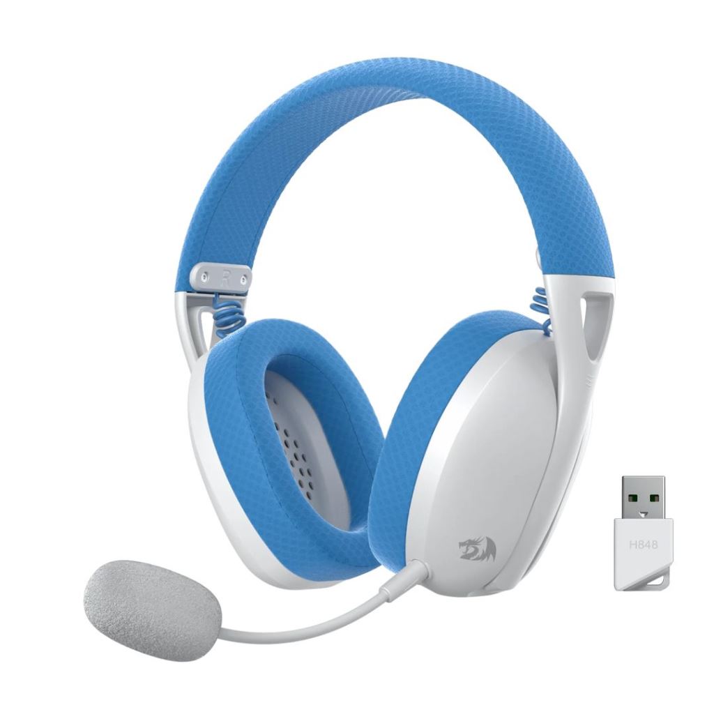 Redragon H848 Wireless Bluetooth Gaming Headset Kék