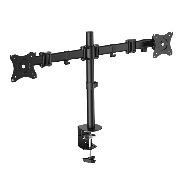 LogiLink Dual asztali monitor tartó konzol 13–27" max 8 kg fekete (BP0022)