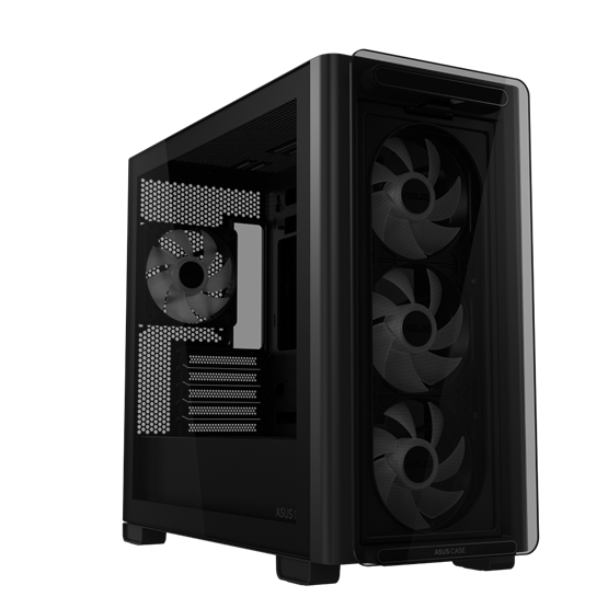 ASUS A23 PLUS micro-ATX számítógépház fekete ASUS A23 PLUS micro-ATX számítógépház fekete
