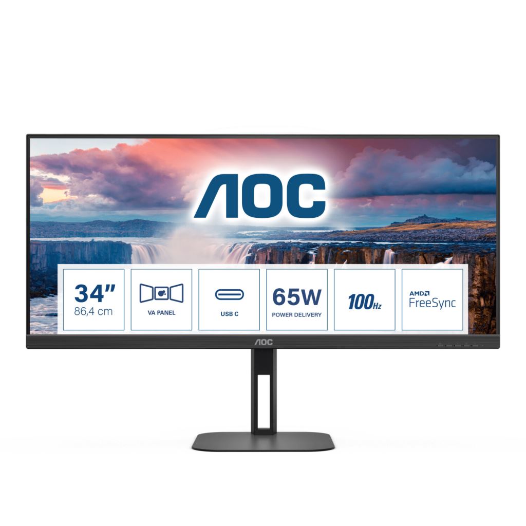 AOC U34V5C/BK 34" LCD monitor AOC U34V5C/BK 34" LCD monitor