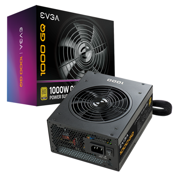 EVGA 1000 GQ  80+ GOLD 1000W Semi Modular Tápegység