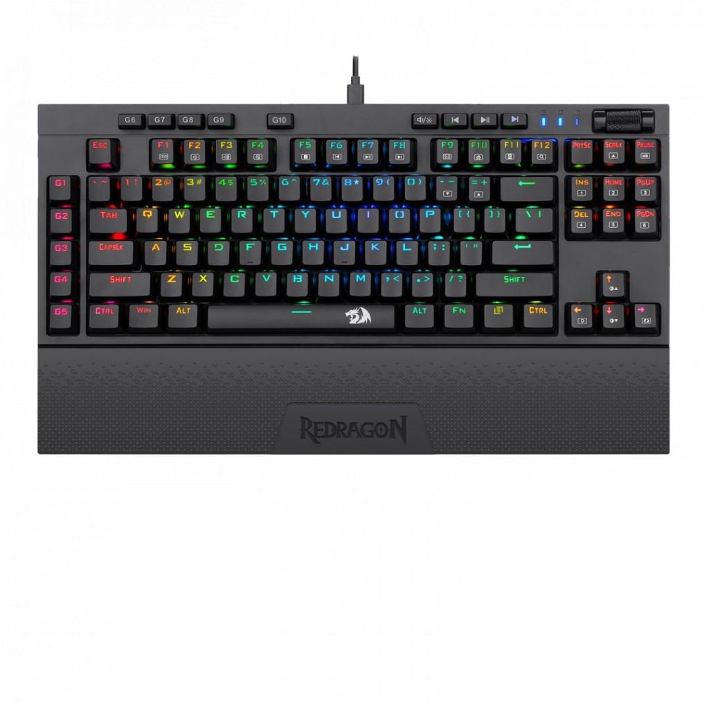 Redragon K596 VISHNU Red Gaming billentyűzet (K596RGB_RED_HU) Redragon K596 VISHNU Red Gaming billentyűzet (K596RGB_RED_HU)