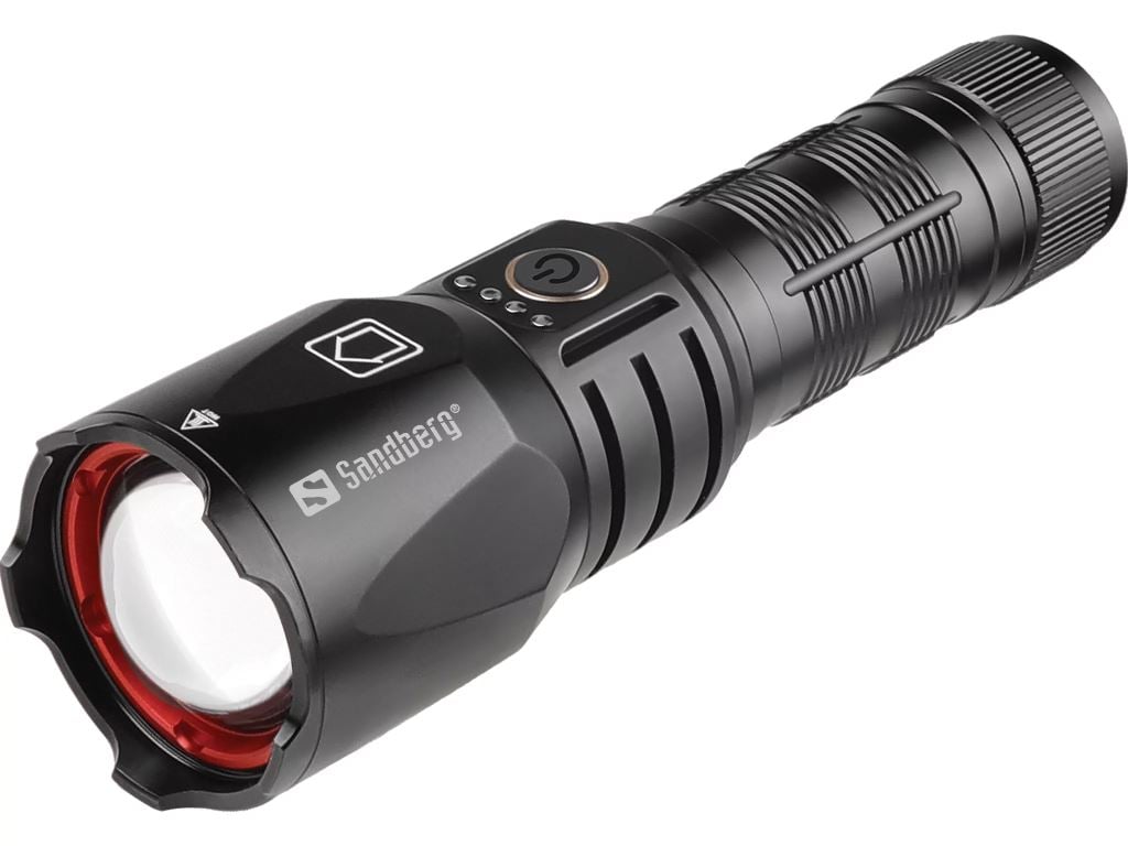 Sandberg Survivor Torch 5000mAh PowerBank Fekete