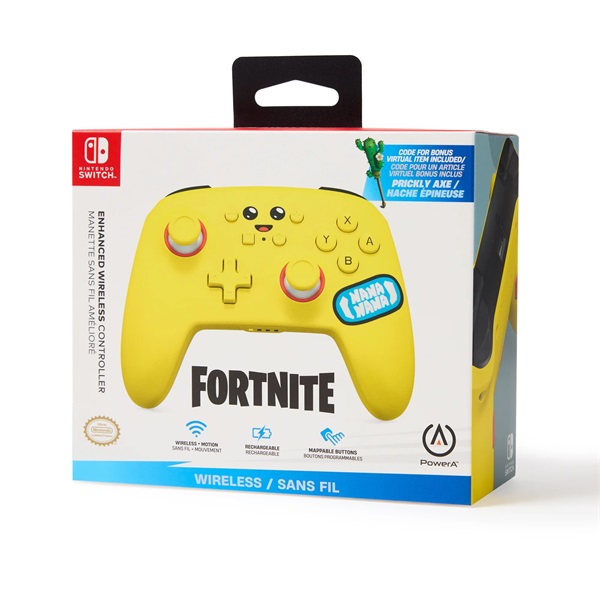 PowerA Enhanced Nintendo Switch vezeték nélküli Fortnite Peely kontroller