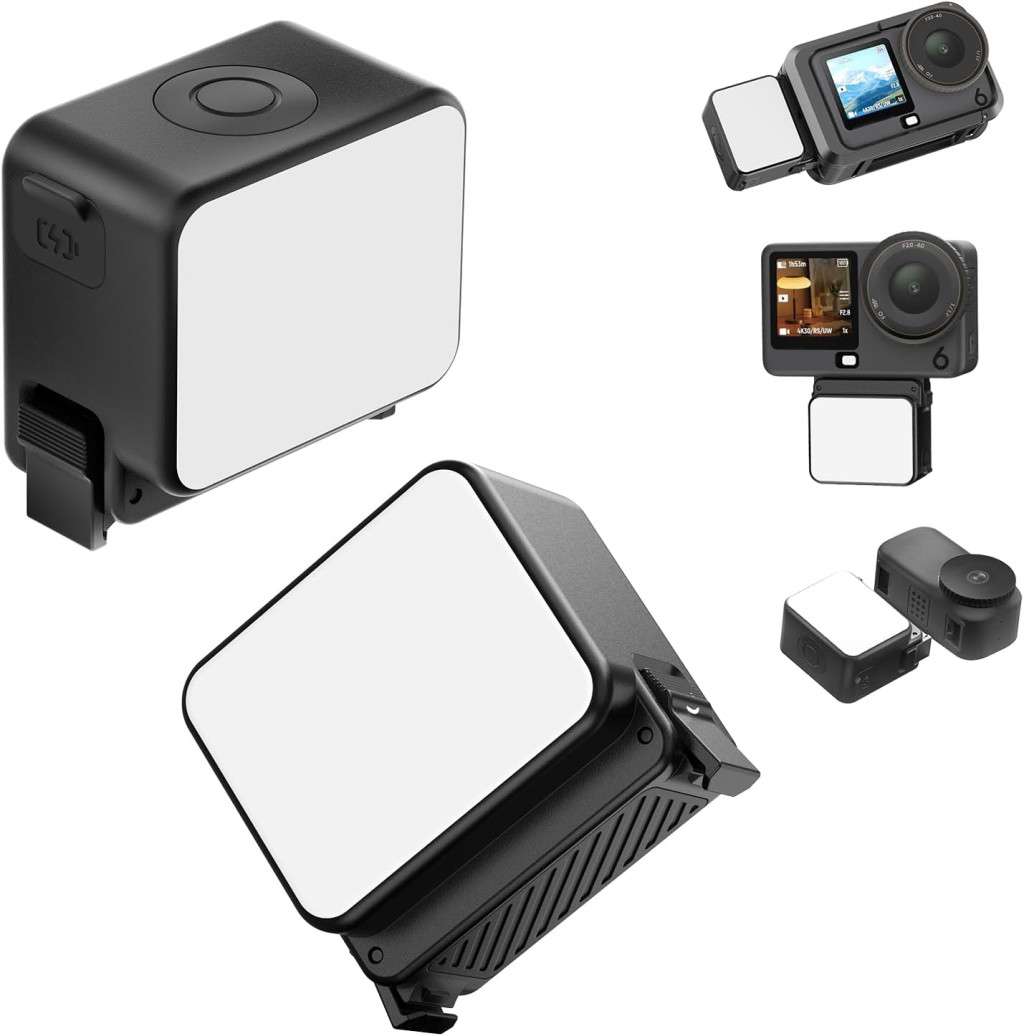 Ulanzi LM24 Action Quick Release Mini Fill Light II  LED lámpa DJI Action 6/Nano