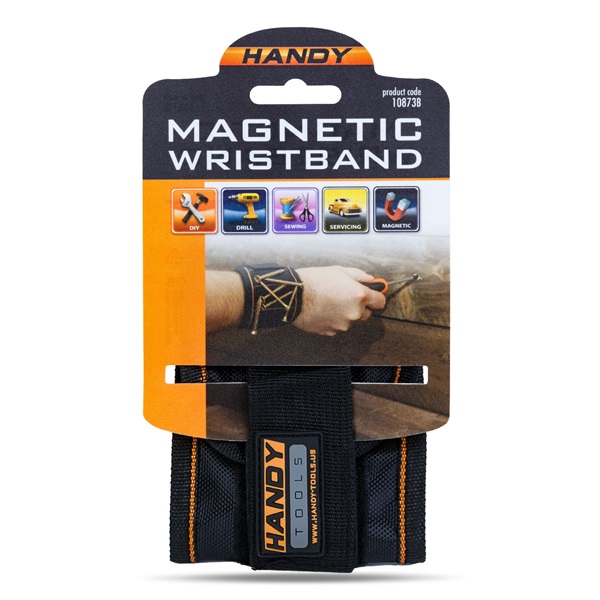 Handy 10873B  Mágneses Poliészter 35 x 9 cm Csuklópánt  