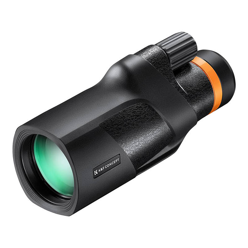 K&F Concept 12x50 HD monokulár távcső BAK4  IP68 vízálló Fekete