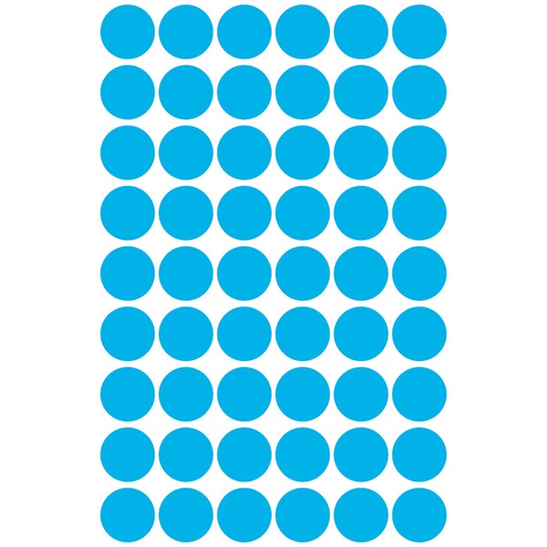 Avery 3142 12mm 270db-os kék jelölőpont Avery 3142 12mm 270db-os kék jelölőpont