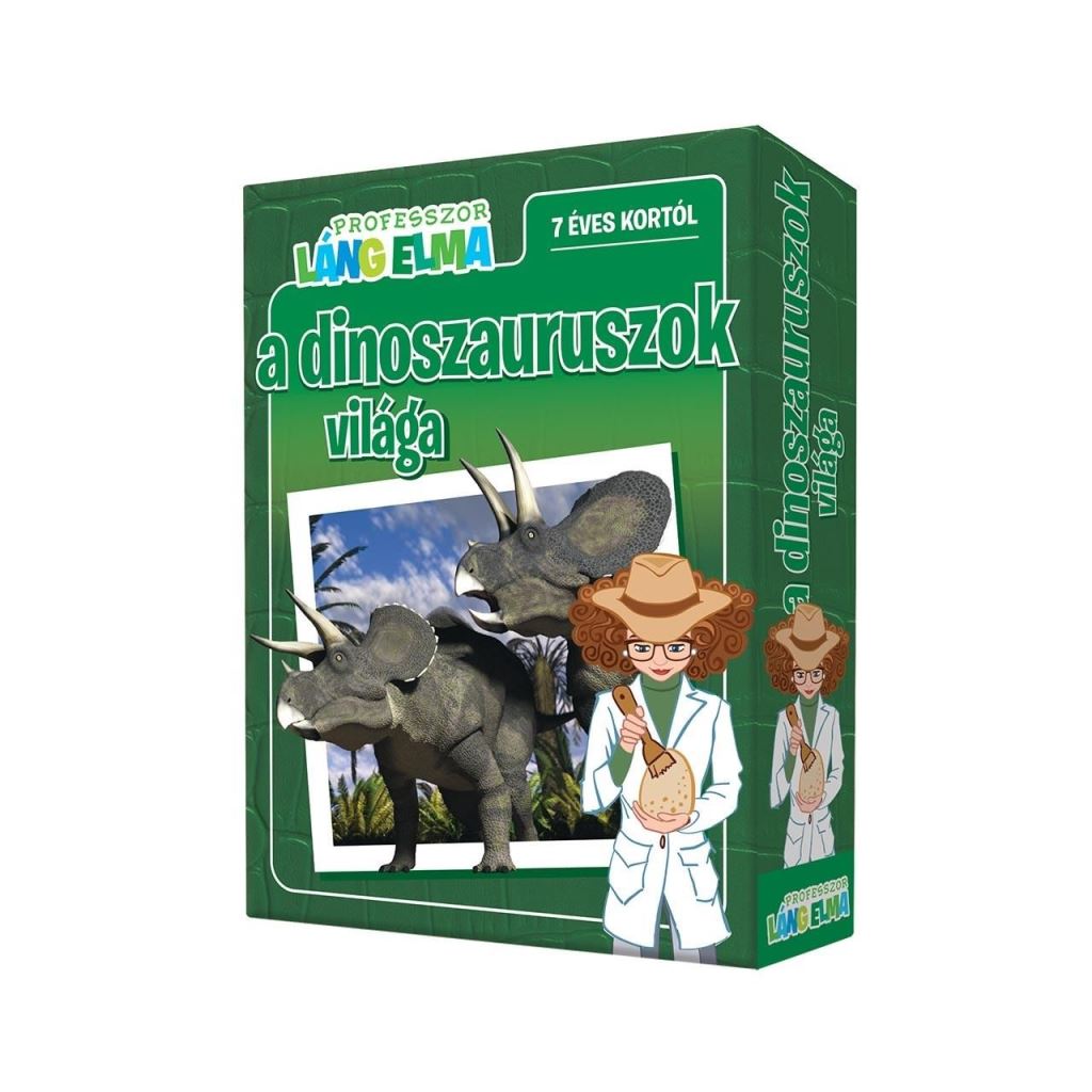Outset Media Professzor Láng Elma: a dinoszauruszok világa társasjáték (12408) Outset Media Professzor Láng Elma: a dinoszauruszok világa társasjáték (12408)
