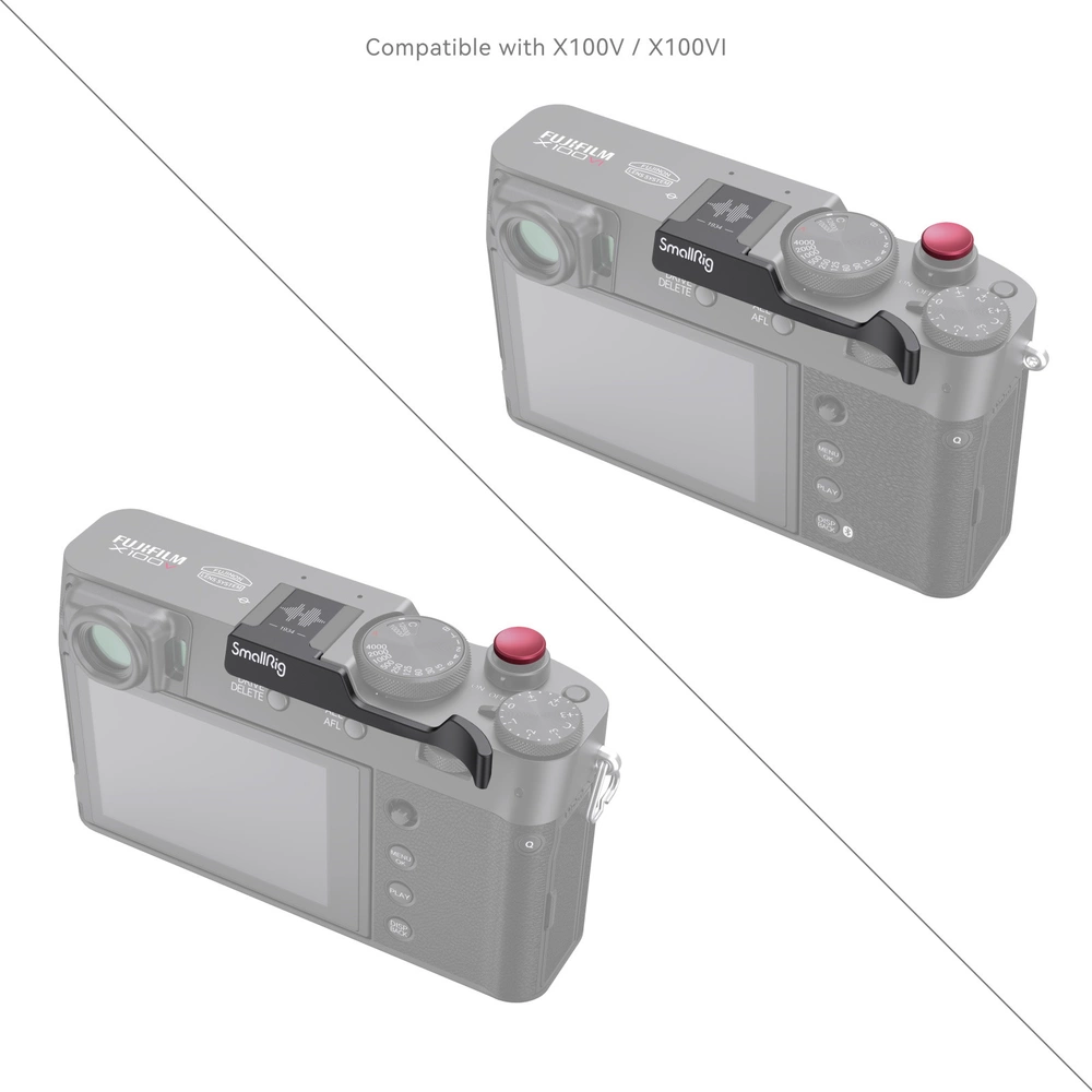 SmallRig Thumb Grip For FUJIFILM X100VI / X100V Fekete
