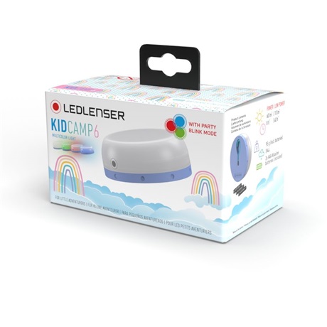 Ledlenser 502786 Kidcamp6  gyerek kemping lámpa 60LM 3XAAA Lila