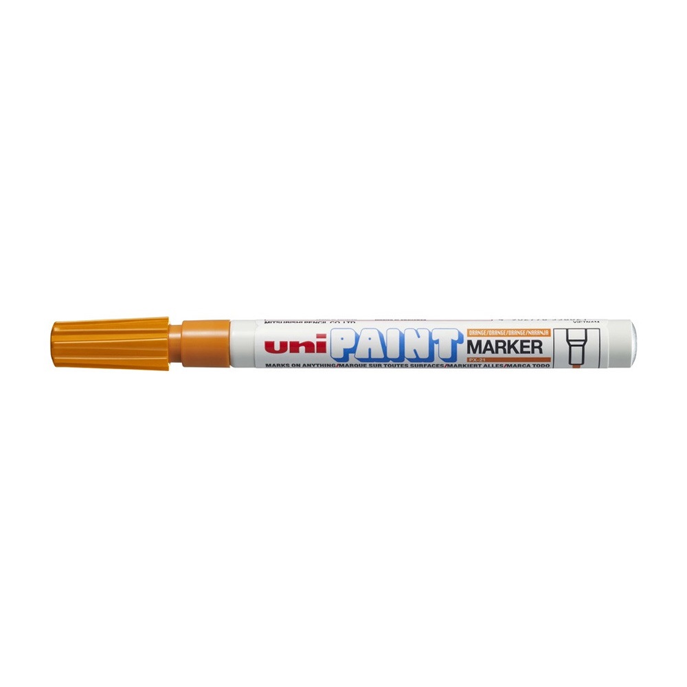 Uni Lakkmarker 0,8-1,2mm,  PX-21 narancs (2UPX21N)