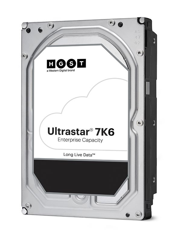 4TB Western Digital / Hitachi 3.5" Ultrastar 7K6 SATA szerver winchester (0B36040/HUS726T4TALE6L4)
