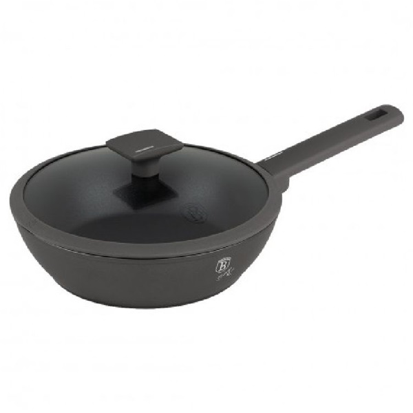 Berlinger Haus BH/8122 Antracit Collection 24 cm fedővel mély serpenyő Berlinger Haus BH/8122 Antracit Collection 24 cm fedővel mély serpenyő