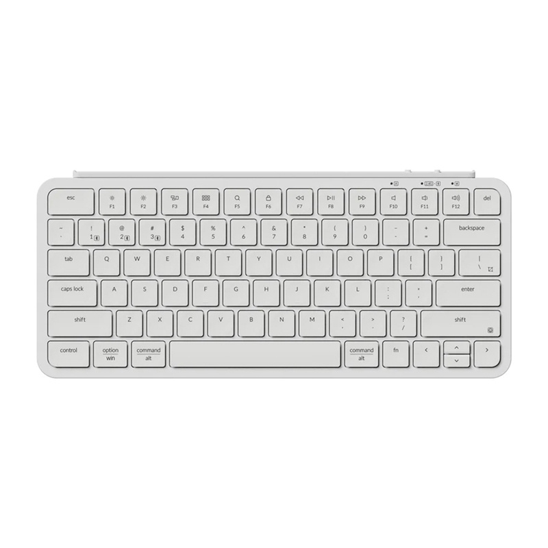 Ultra Slim Keychron B1 Pro 2.4G vezeték nélküli billentyűzet (fehér) [B1P-K8].