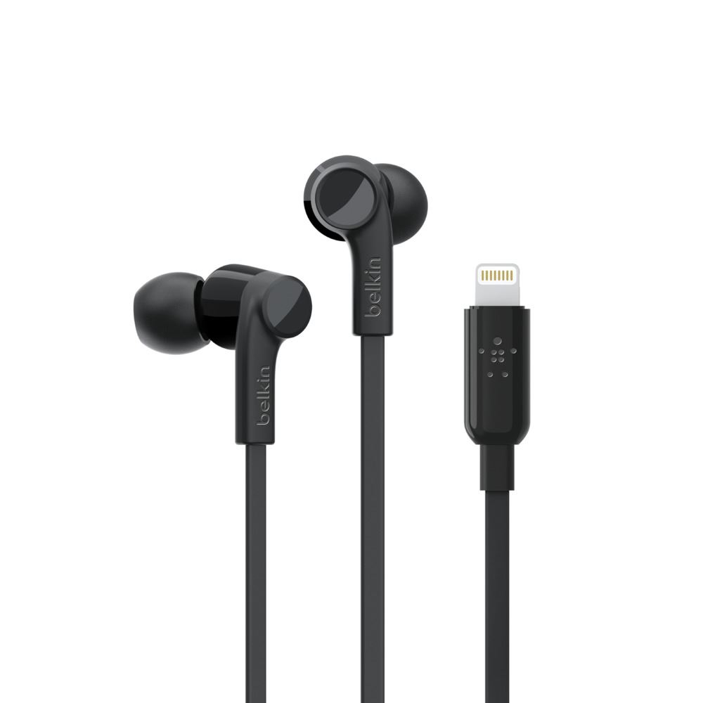 Belkin Soundform Lightning fülhallgató fekete (G3H0001btBLK)