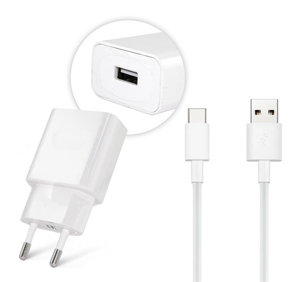 HUAWEI hálózati töltő USB aljzat (5V / 2000mA, 10W, gyorstöltés támogatás + LX1121 Type-C kábel) FEHÉR (AP81 / HW-050200E02_LX1121) HUAWEI hálózati töltő USB aljzat (5V / 2000mA, 10W, gyorstöltés támogatás + LX1121 Type-C kábel) FEHÉR (AP81 / HW-050200E02_LX1121)