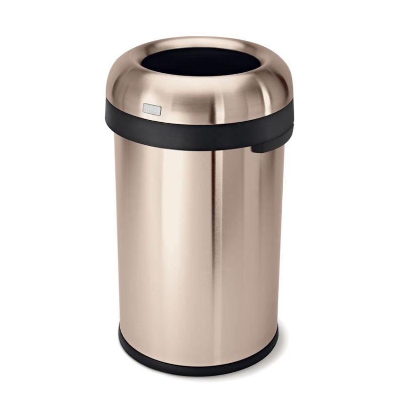 SimpleHuman CW1480 80 literes nyitott rozsdamentes szemetes SimpleHuman CW1480 80 literes nyitott rozsdamentes szemetes