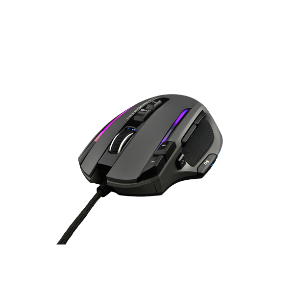 The G-Lab KULT NITRO CORE RGB LED Gamer Egér fekete The G-Lab KULT NITRO CORE RGB LED Gamer Egér fekete