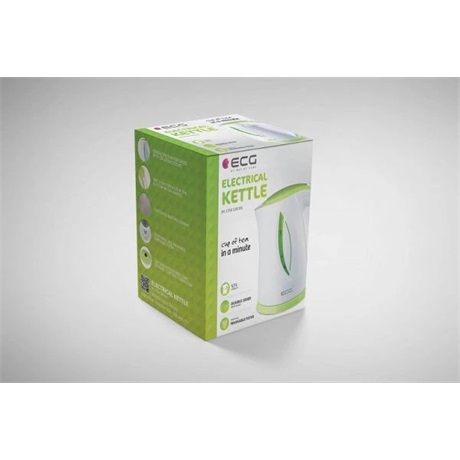 ECG RK 1758 green vízforraló fehér-zöld