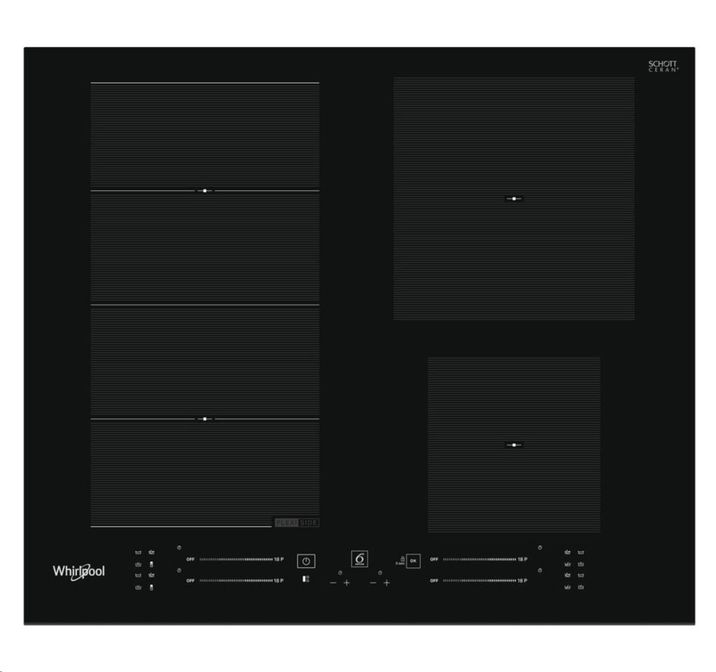 Whirlpool WF S4160 BF indukciós főzőlap Whirlpool WF S4160 BF indukciós főzőlap