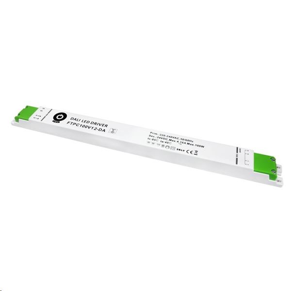 POS Power FTPC100V12-DA 12V/8.33A 100W IP20 DALI LED tápegység POS Power FTPC100V12-DA 12V/8.33A 100W IP20 DALI LED tápegység