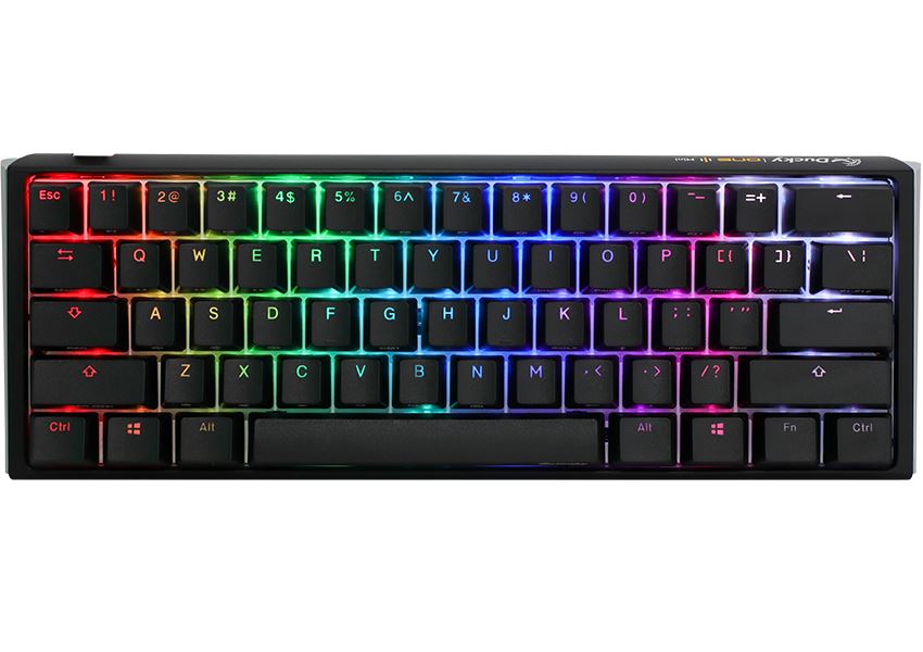 Ducky One 3 Mini Cherry MX Brown billentyűzet fekete (DKON2161ST-BHUALCLAWSC1)